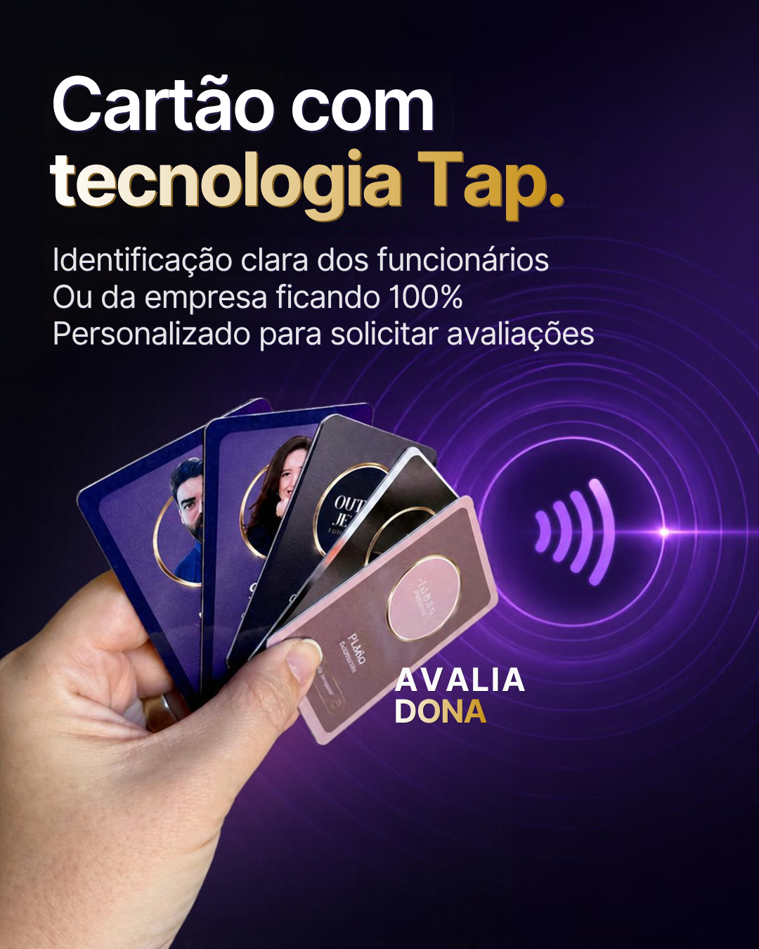 Cartão Tap Personalizado