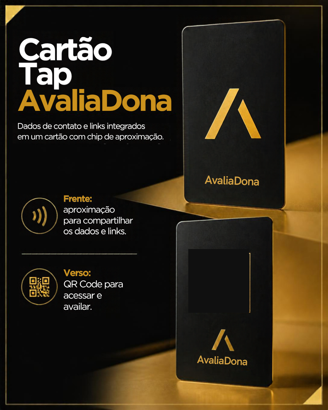 Cartão AvaliaDona